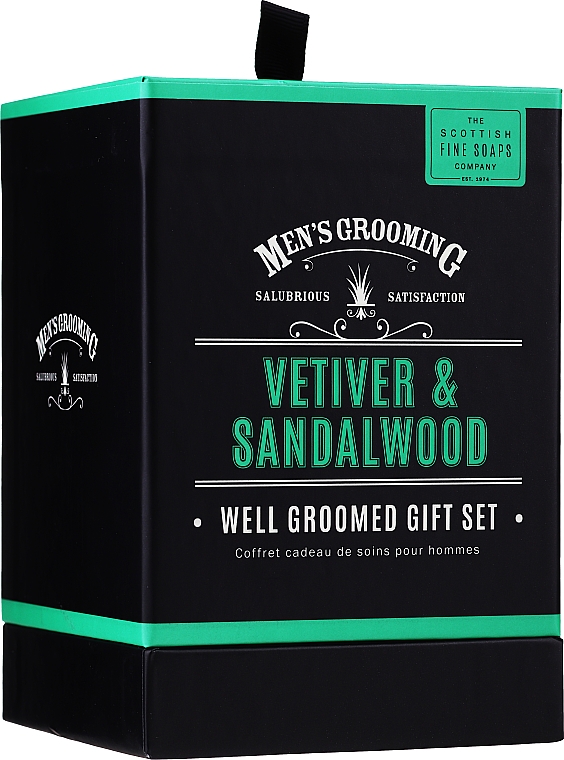 Парфюмерный набор Scottish Fine Soaps Men's Grooming Vetiver & Sandalwood подарочный набор sandalwood