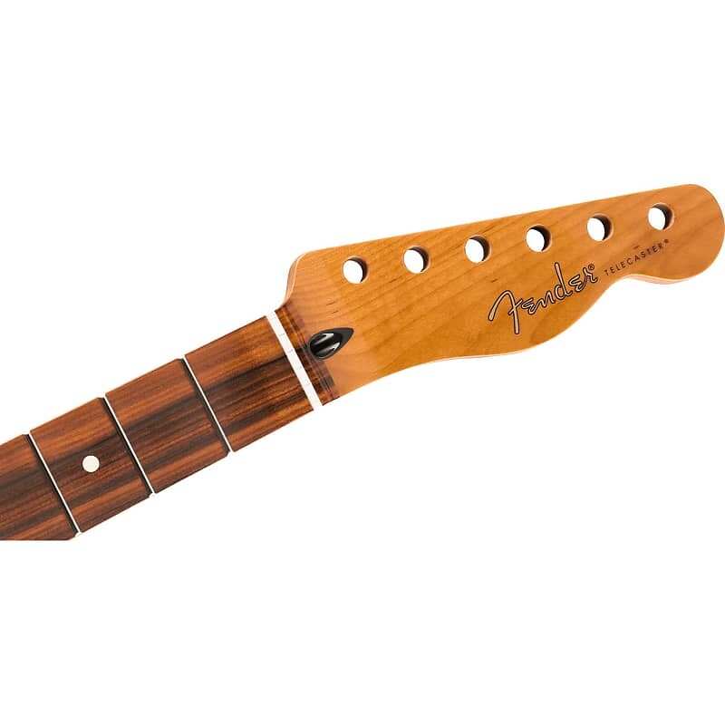 

Сменный гриф Fender из жареного клена Telecaster, 22 лада Jumbo, радиус 12 дюймов, накладка на гриф Pau Ferro, плоская овальная форма