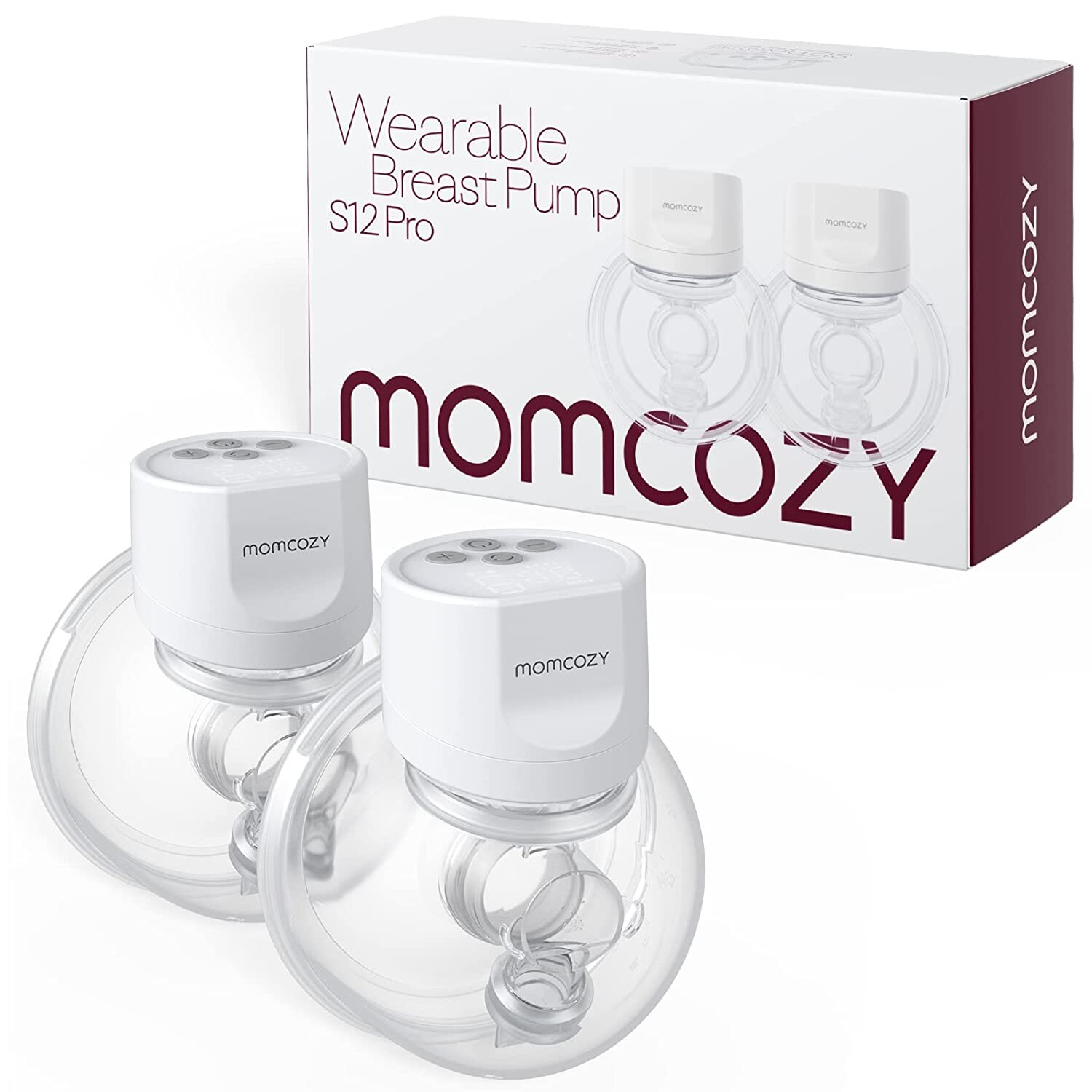 

Молокоотсос Momcozy S12 Pro Hands Free, белый