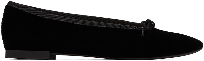 

Черные балетки Lilouh Repetto