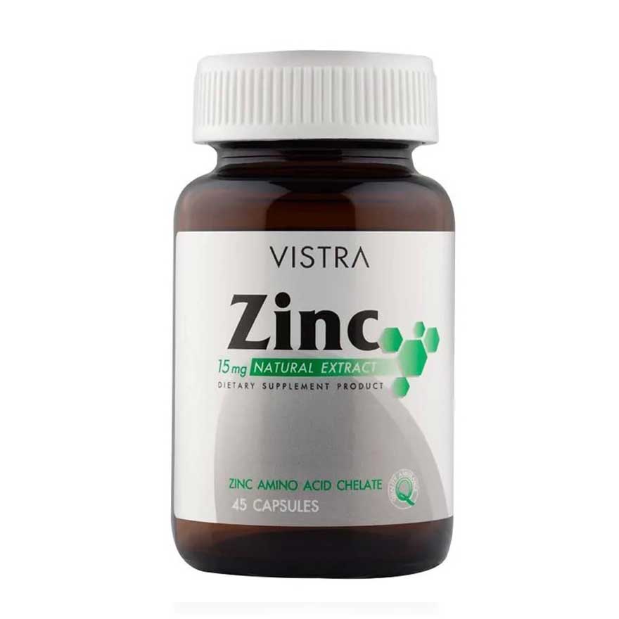 Цинк Vistra, 15 мг, 45 капсул