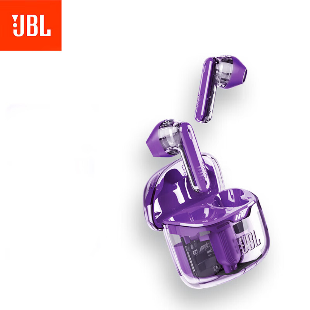 

Bluetooth-гарнитура JBL TUNE FLEX Xiaojing BEAN беспроводная спортиная с шумоподавлением, фиолетового цвета