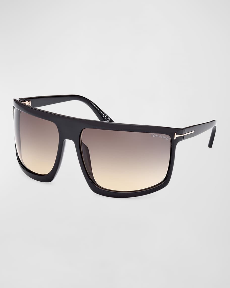 

Мужские защитные очки Clint-02 с Т-образным шарниром из ацетата TOM FORD