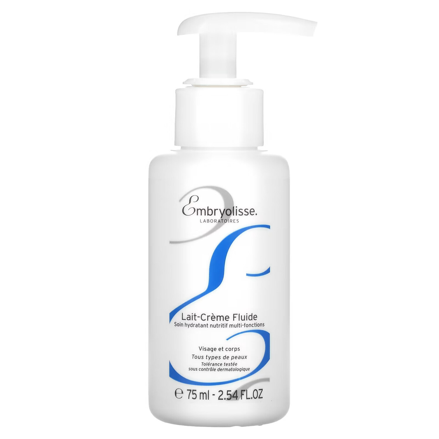 Embryolisse, Lait-Creme Fluide, многофункциональное питательное и увлажняющее крем-молочко, 75 мл (2,54 жидк. унции)