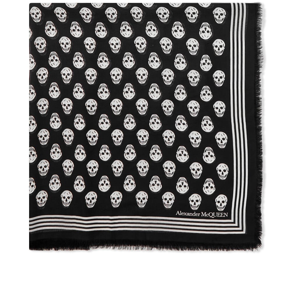 

Шарф с байкерским черепом 120 x 140 Alexander McQueen