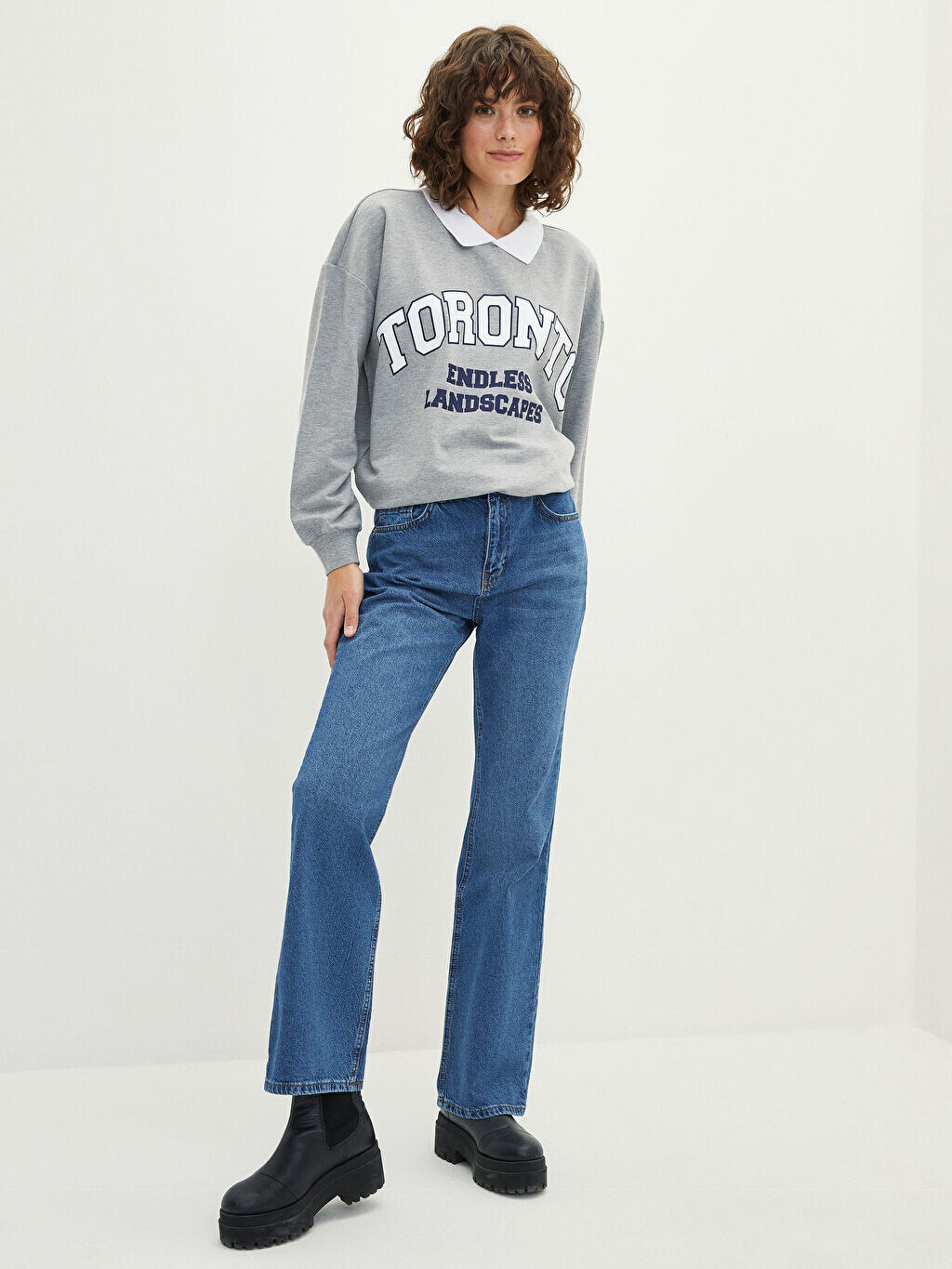 

Женские джинсы Rodeo с высокой талией и испанским карманом LCW Jeans