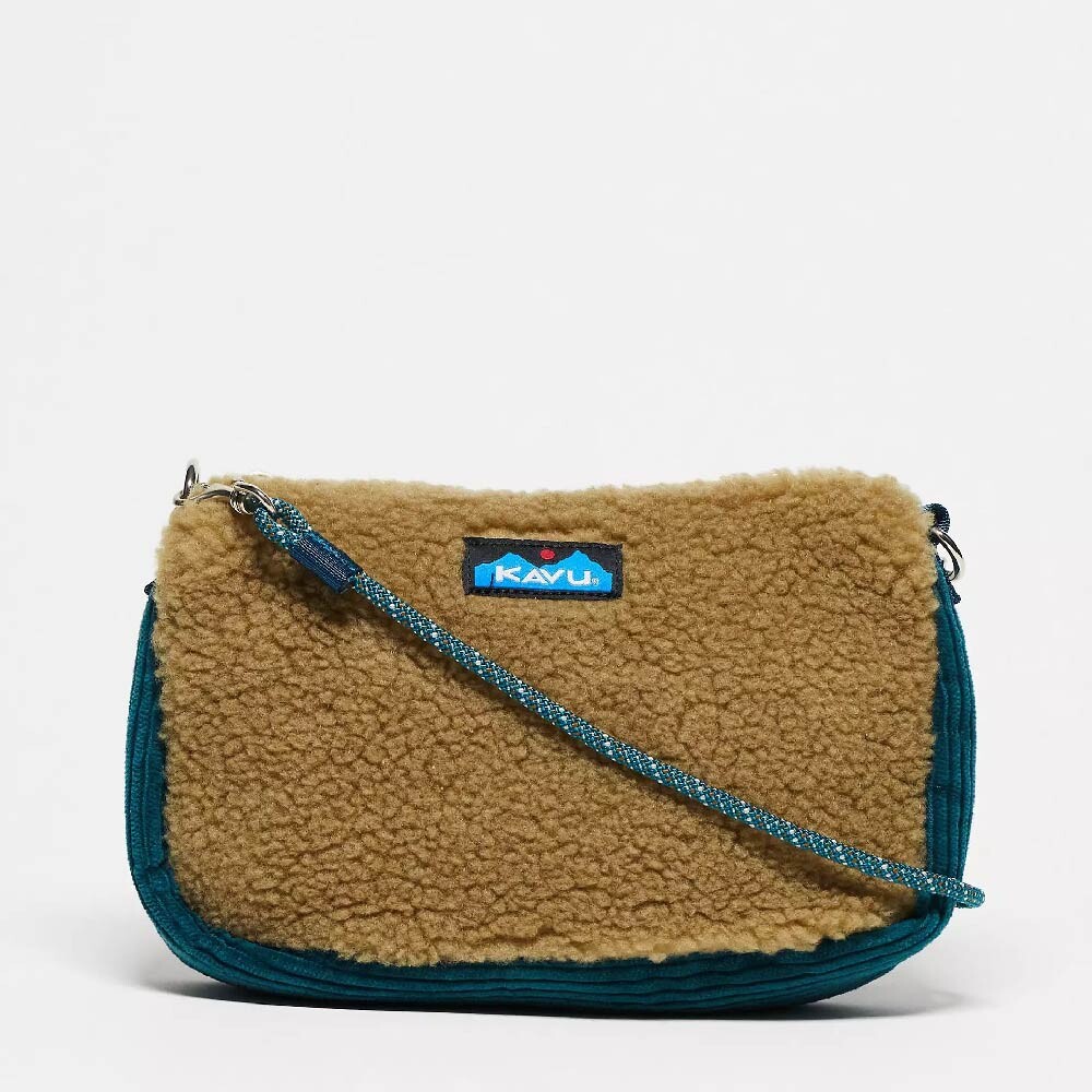 

Сумка Kavu So Snuggy Borg, бирюзовый/коричневый