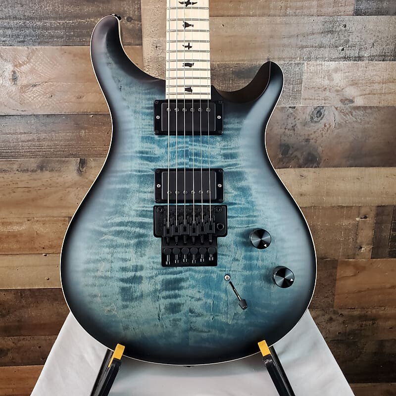 

PRS Dustie Waring CE 24 Faded Blue Smokeburst, PRS Gigbag, бесплатная доставка 667