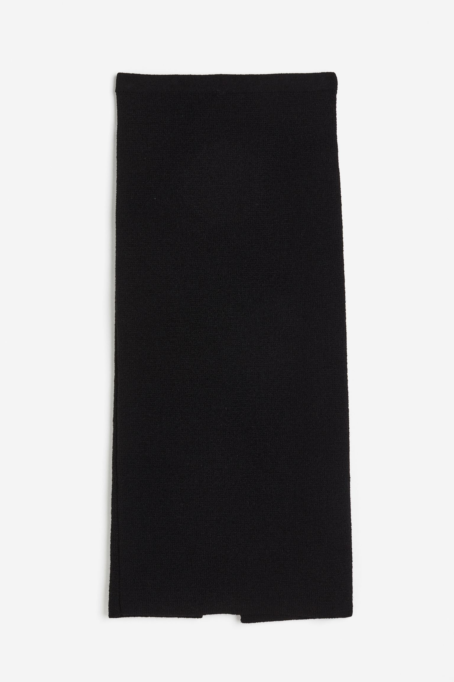 Юбка H&M Knit Column, черный арабская длинная юбка с вышивкой и поясом женская длинная юбка мусульманская этническая длинная юбка благородная роскошная повседневная