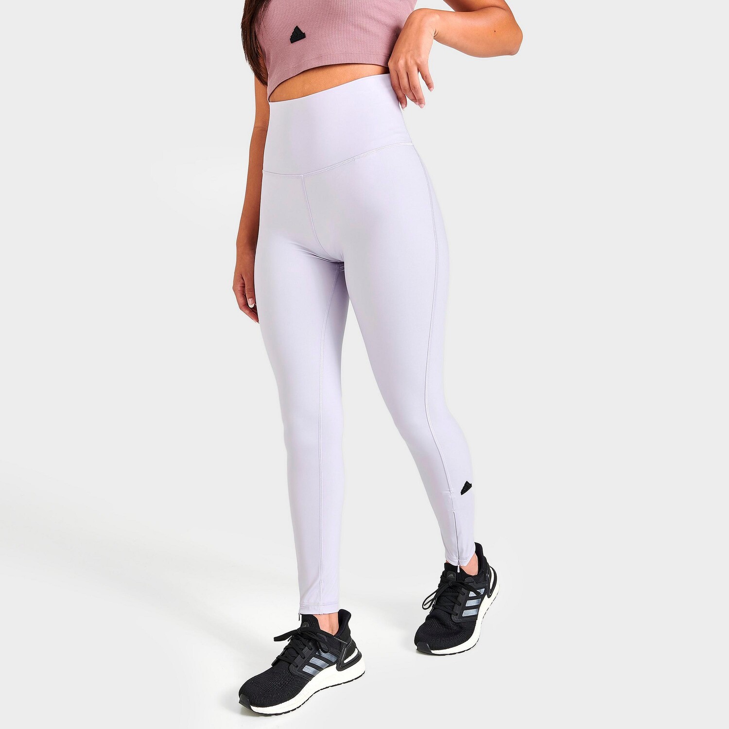 

Женские укороченные тайтсы Adidas Sportswear, серый