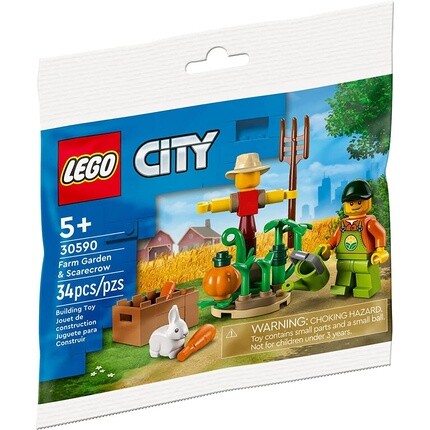 

Конструктор Lego 30590 City фермерский сад с чучелом