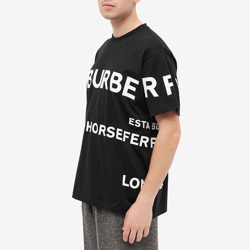 

Футболка Burberry Address Logo Tee, Черный
