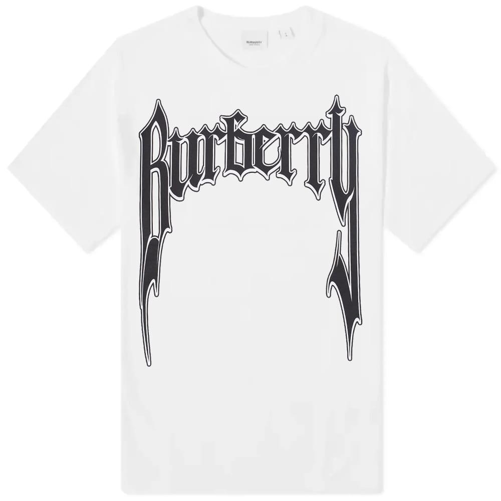 

Футболка Burberry Sici Large Artwork Logo Tee