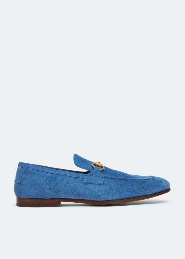 

Лоферы GUCCI Jordaan loafers, синий