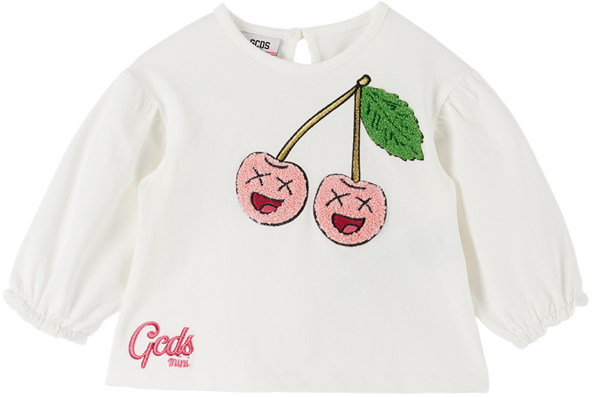 цена Детская футболка Off-White Cherry GCDS Kids