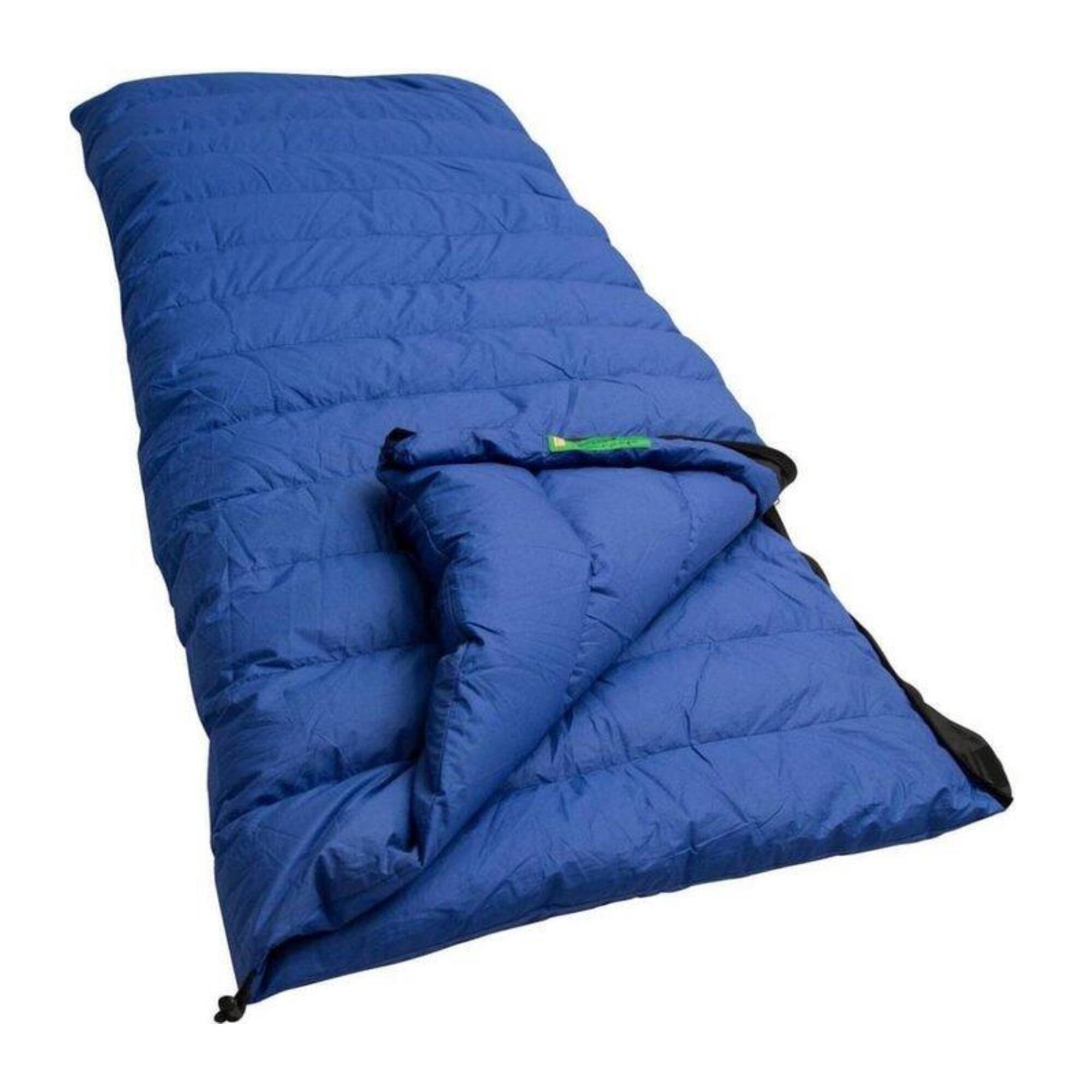 Спальный мешок Lowland Companion CC 1 с пуховым одеялом, синий mini 0с 210х85 спальный мешок правый синий