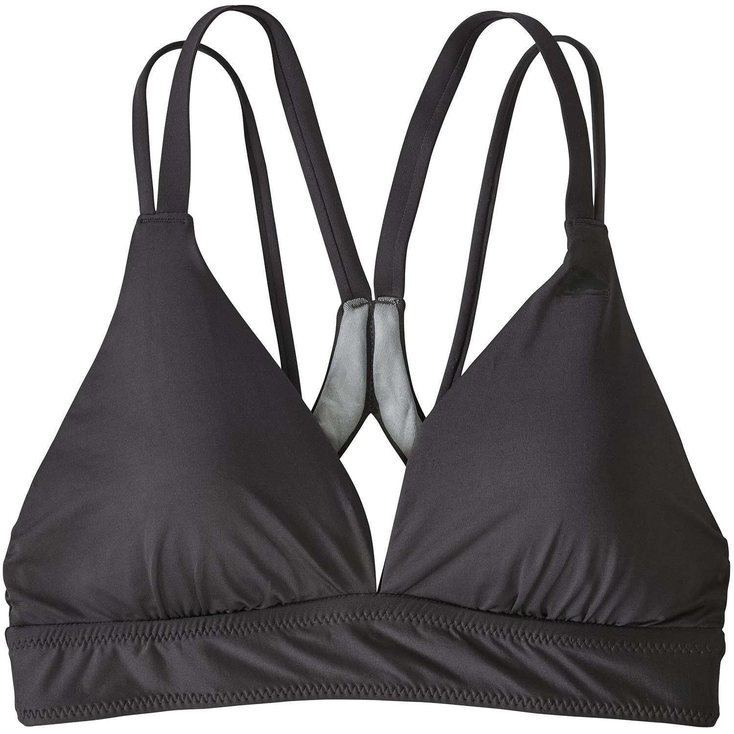 

Верх бикини Patagonia Nanogrip Sunset Swell, черный