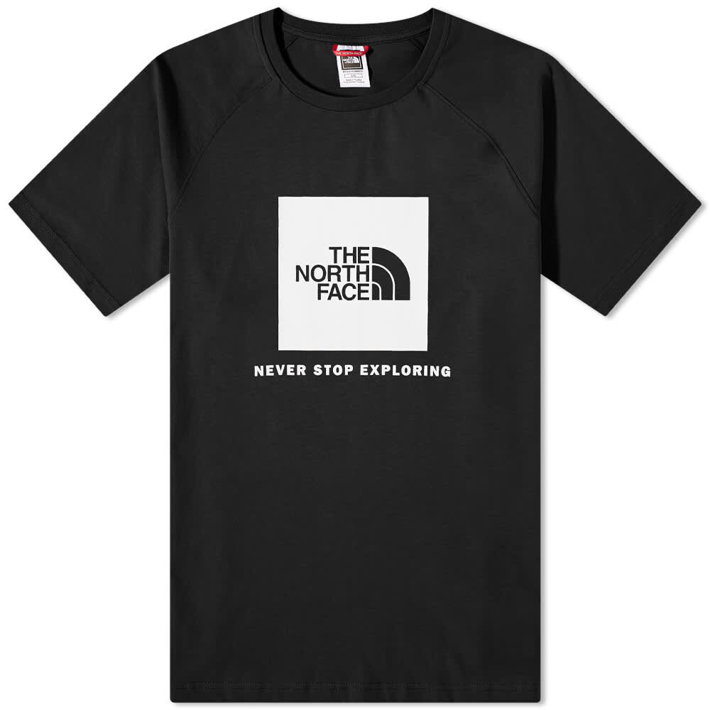 

Футболка The North Face Raglan Redbox Tee, Черный