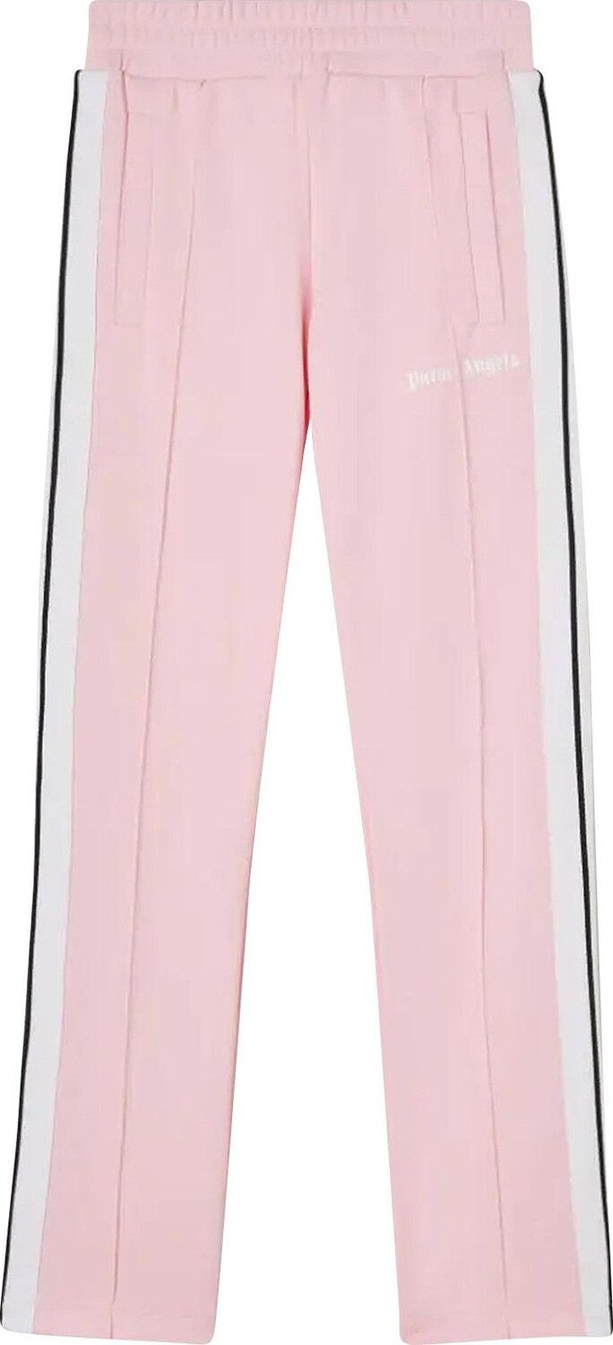 

Брюки Palm Angels Classic Track Pants 'Almond Blossom/White', загар