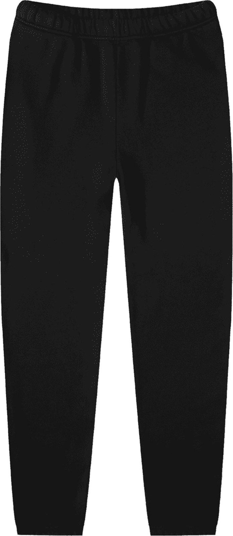 Спортивные брюки Les Tien Classic Sweatpants 'Jet Black', черный спортивные брюки burberry shark appliqué sweatpants black черный