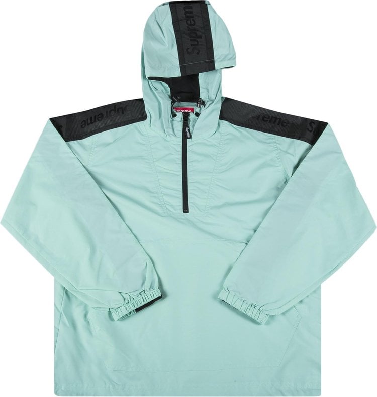 Анорак Supreme Sleeve Tape Anorak 'Aqua', синий - фото