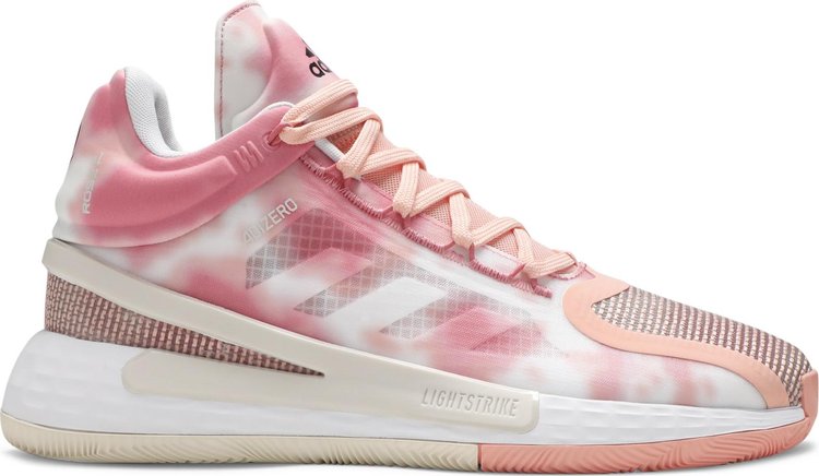 Кроссовки Adidas D Rose 11 'Glow Pink', розовый - фото