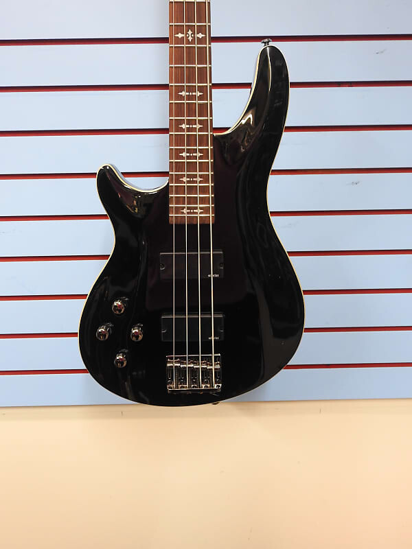 

Бас-гитара Schecter Omen-4 для левой руки - черный Omen-4 Bass Left-handed