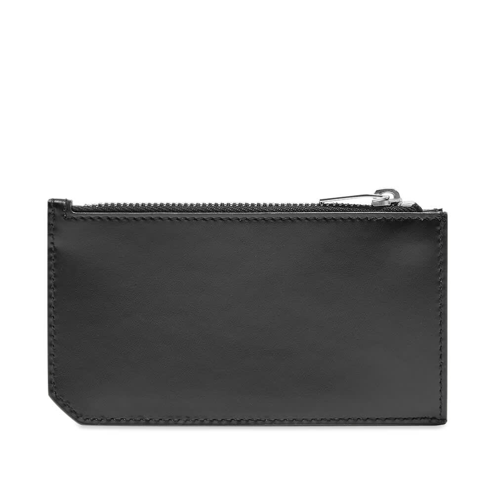 

Миниатюрный футляр для карт на молнии с монограммой Saint Laurent