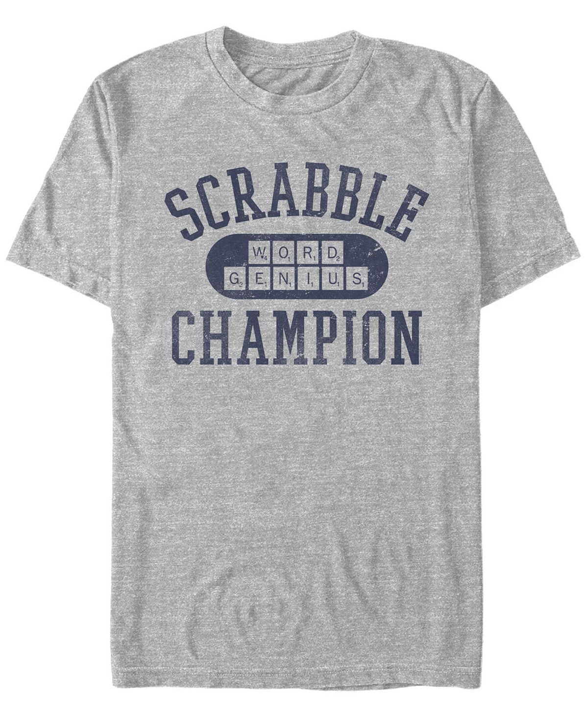 Мужская футболка с круглым вырезом и короткими рукавами scrabble champion Fifth Sun, мульти scrabble dictionary