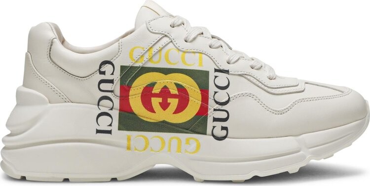 Gucci Rhyton Leather Sneaker Vintage Logo CDEK.Shopping