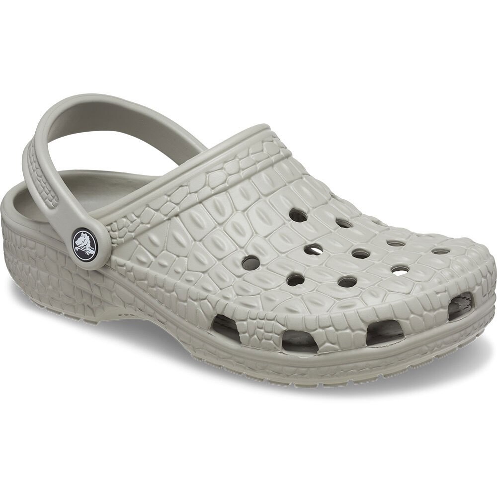 

Сабо Crocs Classic Crocskin, серый