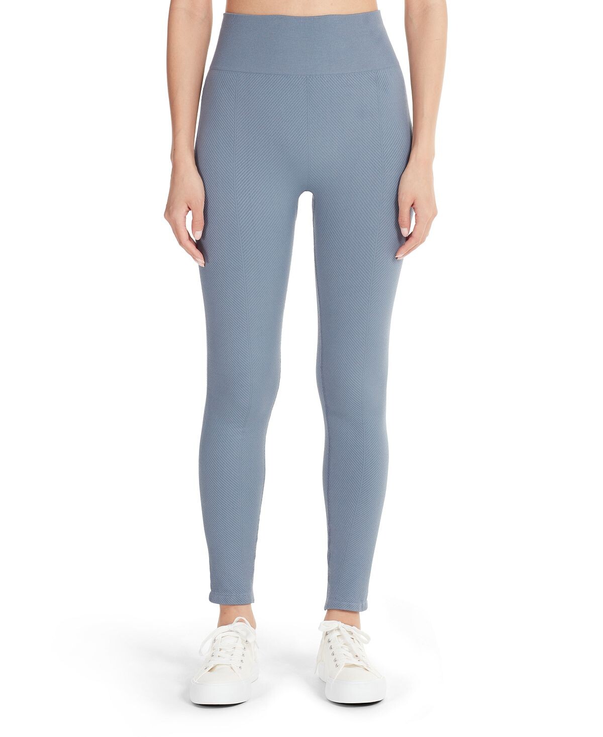 

Женские бесшовные леггинсы с шевроном Marc New York