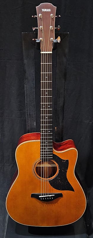 цена Акустическая гитара Yamaha A5M ARE Dreadnought Cutaway - Vintage Natural 2023