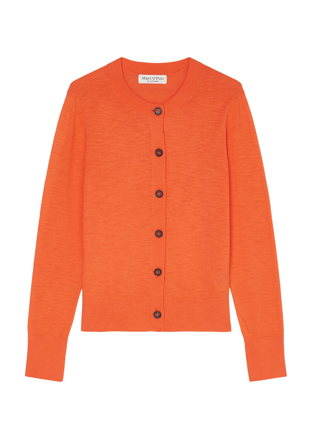 

Кардиган Marc O'Polo Feinstrick regular, цвет fruity orange
