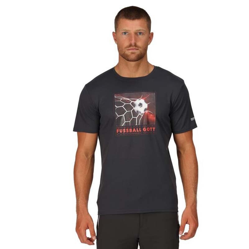 

Футболка Regatta Fingal Slogan II, серый
