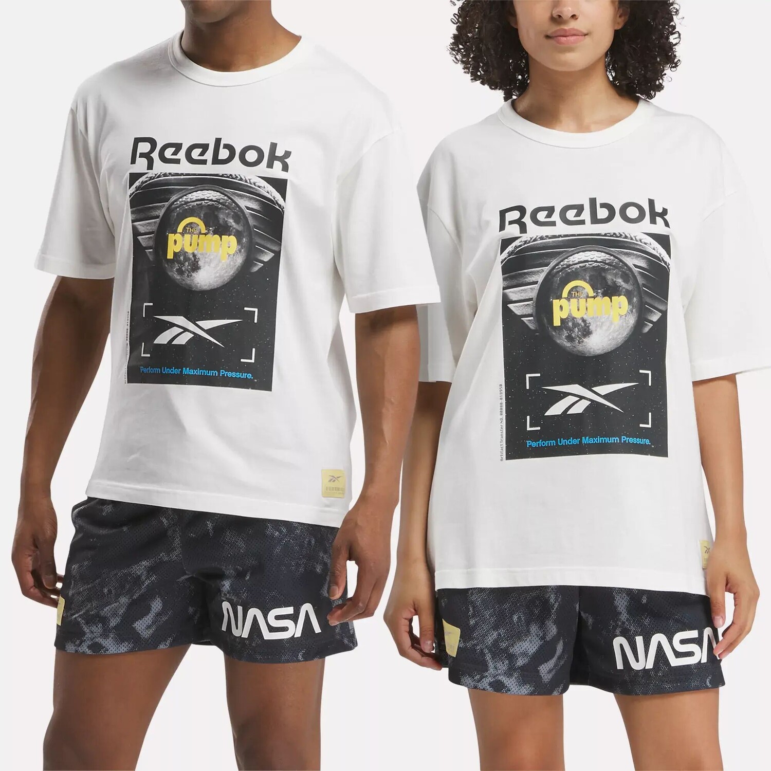 

Футболка NASA Reebok, белый