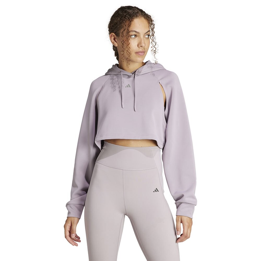 

Худи adidas High Intensity, фиолетовый
