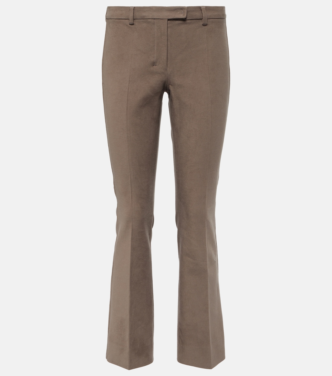 Прямые брюки orvieto из хлопкового джерси 'S Max Mara, серый