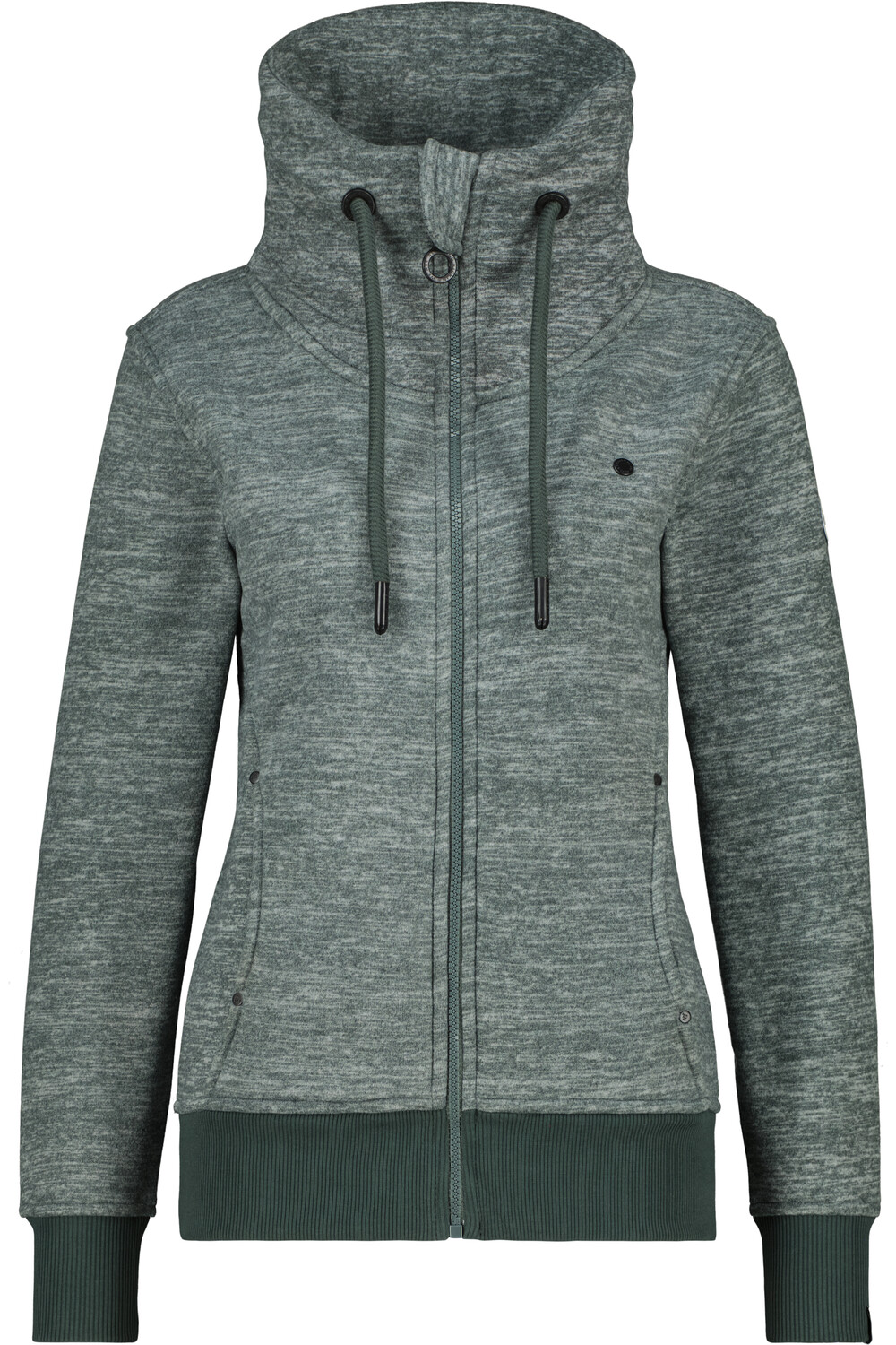 

Толстовка alife and kickin Fleecejacke, VivianAK F, цвет basalt melange