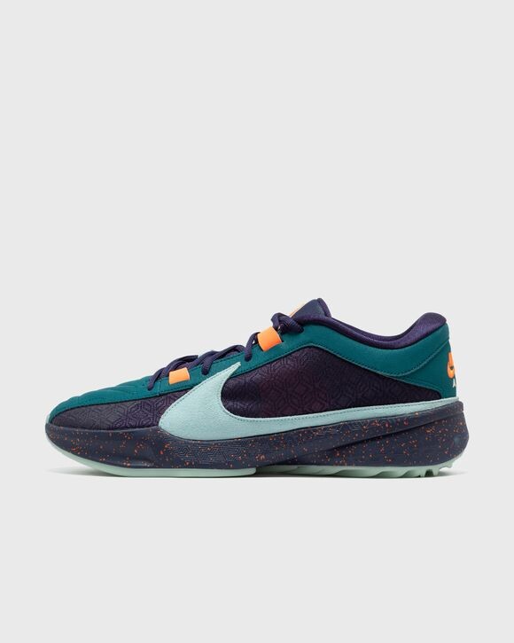 

Кроссовки Nike Freak 5 Basketball Shoes, цвет geode teal/jade ice-purple ink