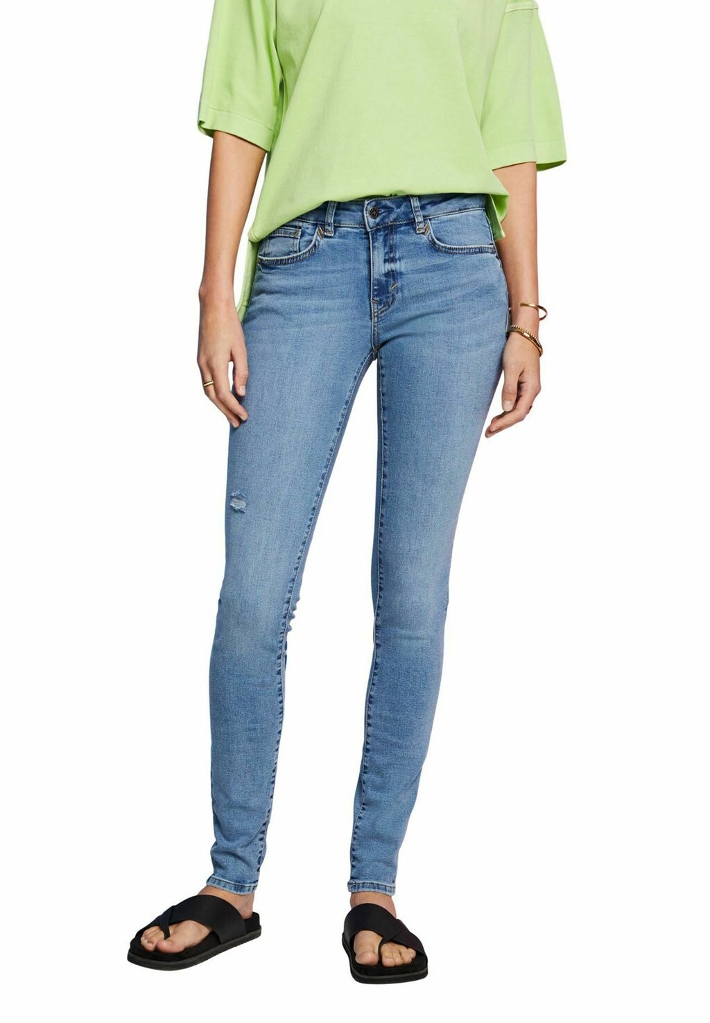 

Джинсы Skinny Fit Esprit, синий