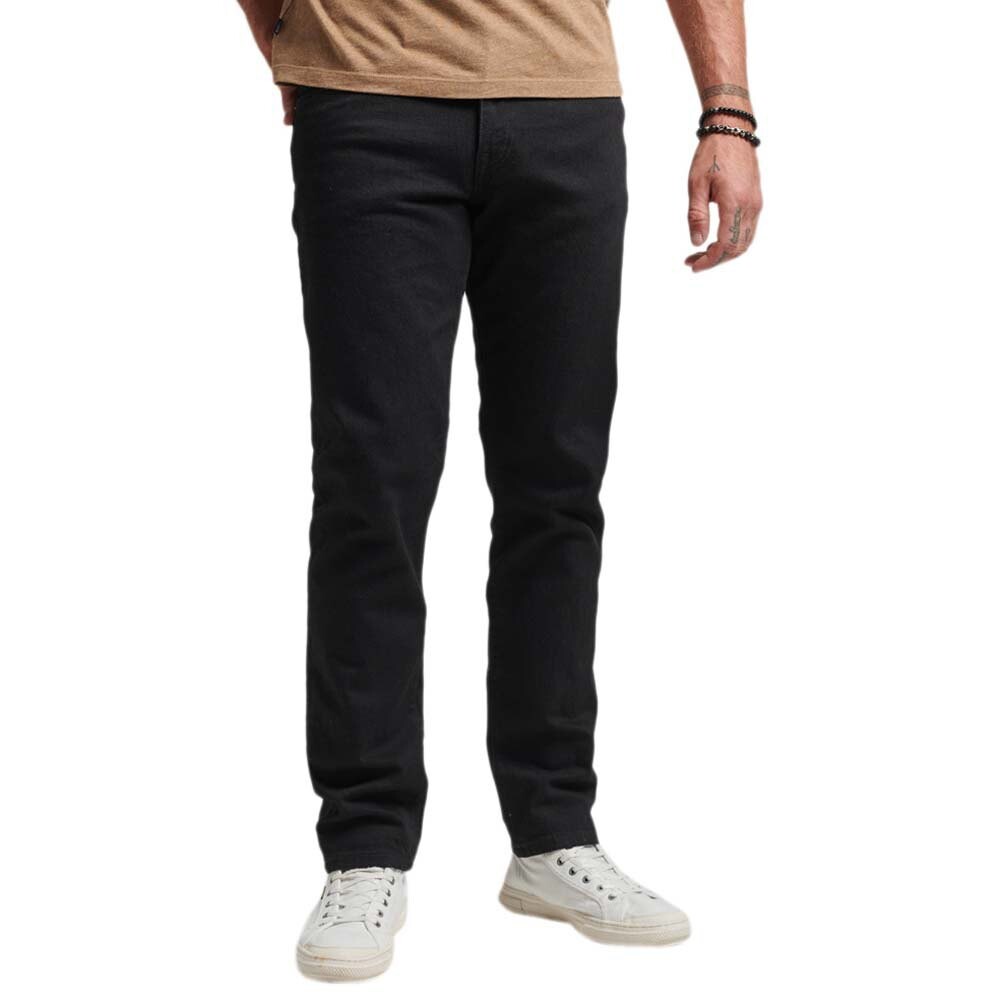 

Джинсы Superdry Vintage Slim Straight, черный
