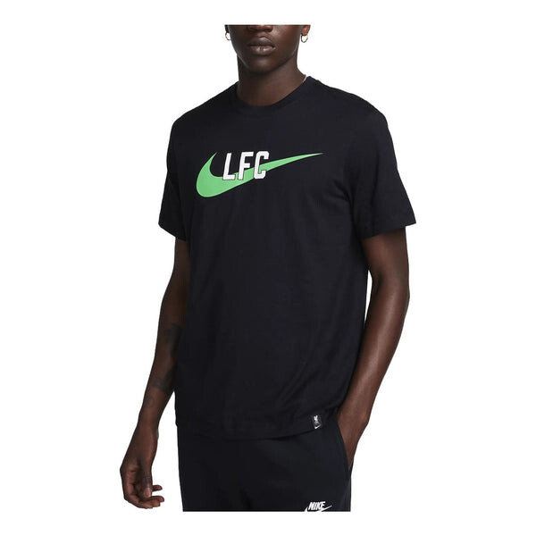 

Футболка с надписью «ливерпуль ФК» Nike, черный
