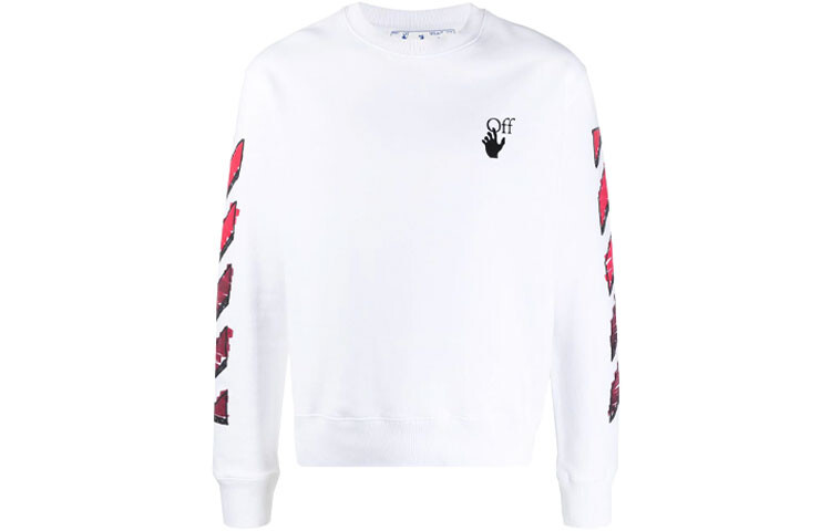 

Маркер Стрелки Круглый вырез Off-White, белый