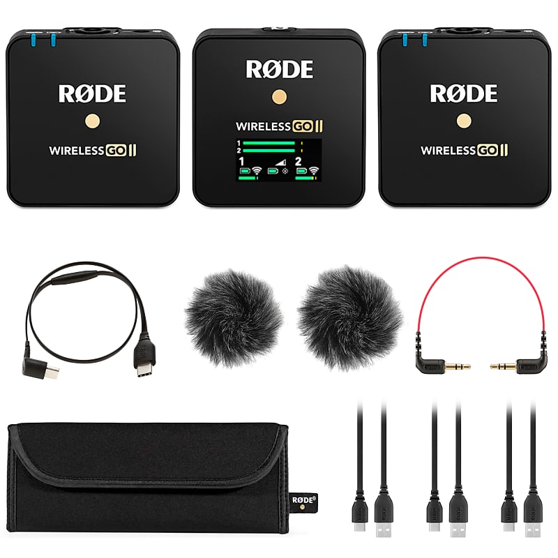 Беспроводная микрофонная система RODE WIGO II, SC16, Cloth