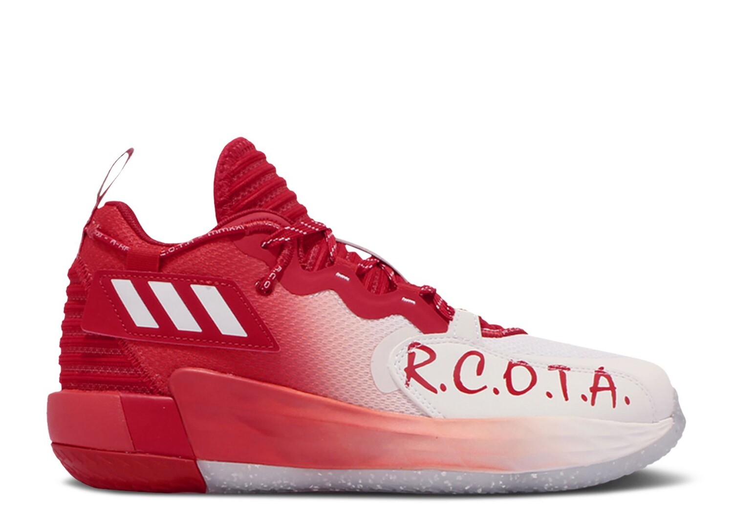 Кроссовки adidas Dame 7 Extply Gca 'R.C.O.T.A.', красный кроссовки adidas dame 7 extply gca art h69022 8 5us