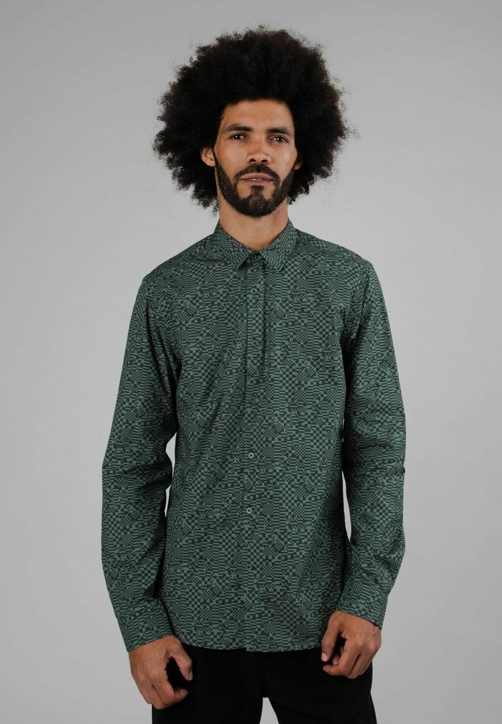 

Рубашка PIXEL REGULAR Brava Fabrics, зеленый