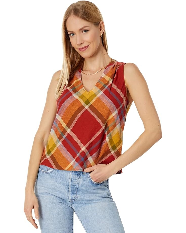 

Топ Pendleton V-Neck, красный