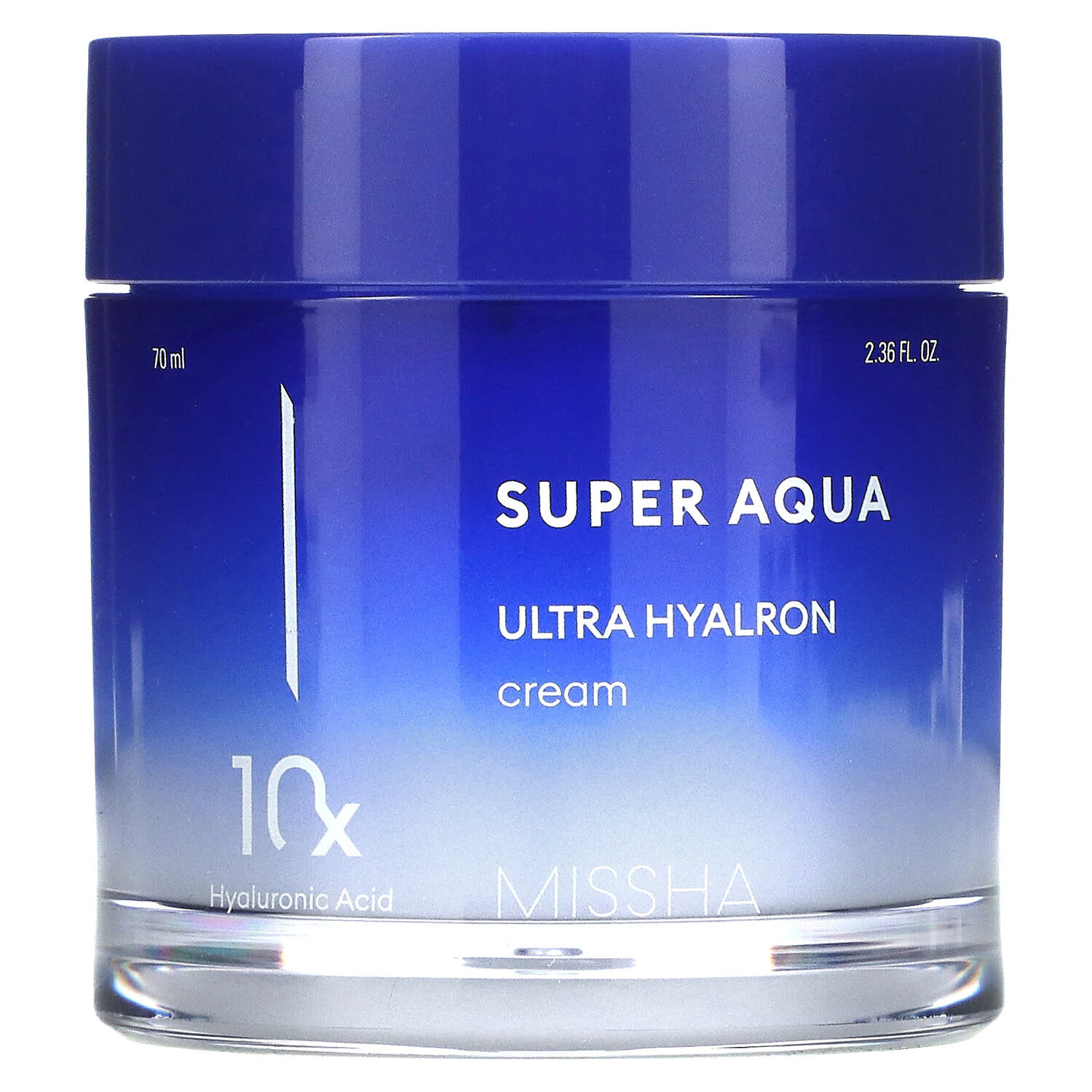 

Super Aqua, ультра гиалроновый крем, 70 мл (2,36 жидк. Унции), Missha