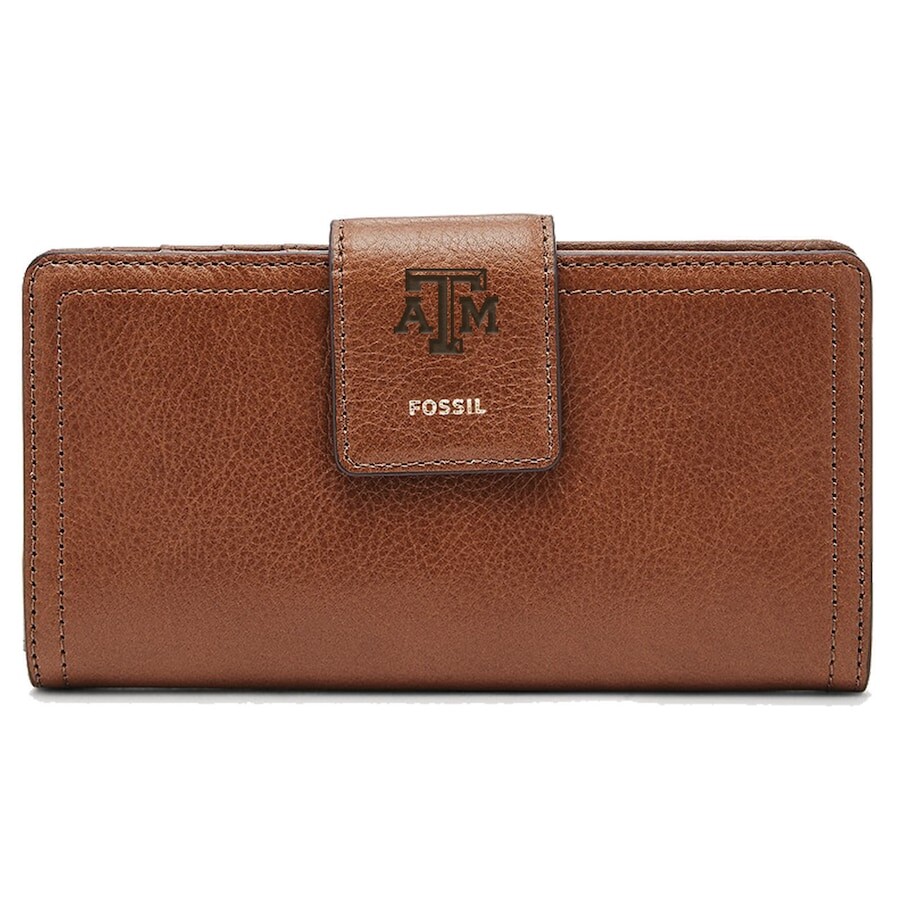 

Сумка-клатч Fossil Texas A And M Aggies, коричневый